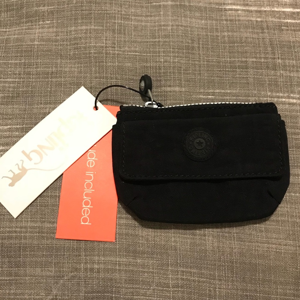 Black Small Kipling Wallet
